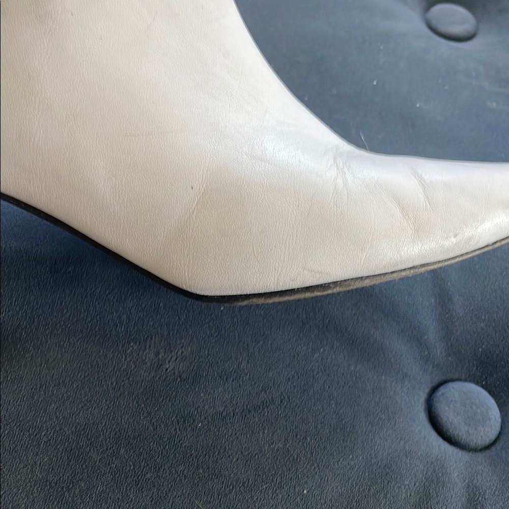 Anine Bing White Women's Ankle Boots - Picture 14 of 15